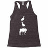 duck duck moose funny Racerback Tank