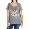 solemnly pizza Ladies Curvy T-Shirt
