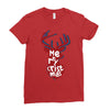 merry cristmas Ladies Fitted T-Shirt