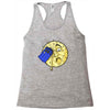 time travel to the moon Racerback Tank