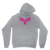 breast cancer ribbon with wing Hoodie
