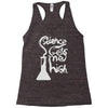 science gets me high Racerback Tank