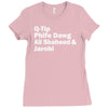 tribe called quest names Ladies Fitted T-Shirt
