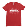 i'am cool engineer trust me Ladies Fitted T-Shirt