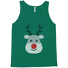 christmas reindeer rudolph Tank Top