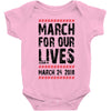 March For Our Lives Baby Onesie
