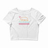 neon sign california Crop Top