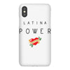 latina power with cute heart iPhoneX