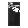 pump gym training bodybuilding workout keepfit weightlifting iPhone 7 Case