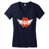 fahrie77 Women's V-Neck T-Shirt