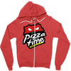 pizza time Zipper Hoodie