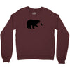 Bear Fishing Crewneck Sweatshirt