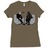 paternity test Ladies Fitted T-Shirt