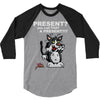 anxious cat 3/4 Sleeve Shirt