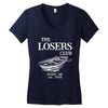 the losers club derry me est. 1958 boat Women's V-Neck T-Shirt
