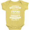 Super Cool Stepdad Of A Freaking Awesome Granddaughter Baby Onesie
