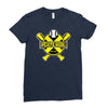 apocalypse baseball Ladies Fitted T-Shirt