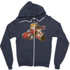 super ryu kart Zipper Hoodie