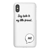Say Hello to My Little Friend iPhoneX