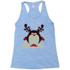 christmas t shirt santa reindeer penguin novelty xmas Racerback Tank