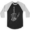 skeleton hand 3/4 Sleeve Shirt