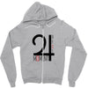 moment best friend Zipper Hoodie