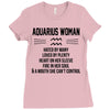 Aquarius Woman Ladies Fitted T-Shirt
