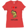 chupacabra Ladies Fitted T-Shirt