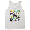 i'm just here for the beads Tank Top