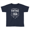 original parts vintage established 1956 perfectly aged Toddler T-shirt