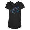 alien terror from deep space Maternity Scoop Neck T-shirt