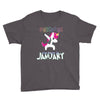 january  born unicorns Youth Tee