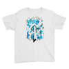 blue vectorfunk Youth Tee
