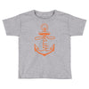 anchored faith Toddler T-shirt