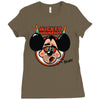mickey mousseux Ladies Fitted T-Shirt