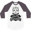 I Am Cat Actually In A Very Commited Relationship 3/4 Sleeve Shirt