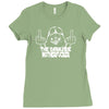 darth vader fun party trance Ladies Fitted T-Shirt