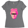 not sad Women's Triblend Scoop T-shirt