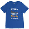 Every Brownie Needs A Blondie By His Side V-Neck Tee