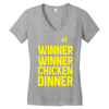 Winner Winner Chicken Dinner Pubg Women's V-Neck T-Shirt
