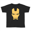 iron man mask avengers marvel comics gift Toddler T-shirt