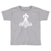thors hammerretro viking norse fashion cool Toddler T-shirt