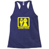game over funny wedding Racerback Tank