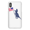 Patriotic T-Rex iPhoneX