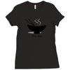 Pho Sho gif riceback Ladies Fitted T-Shirt