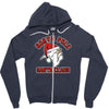 north pole santa claus Zipper Hoodie