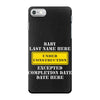Under Construction Personalize Baby iPhone 7 Case