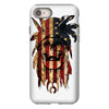 skull us flag iPhone 8