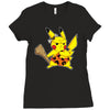 caveman mouse Ladies Fitted T-Shirt
