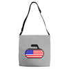 usa curling Adjustable Strap Totes